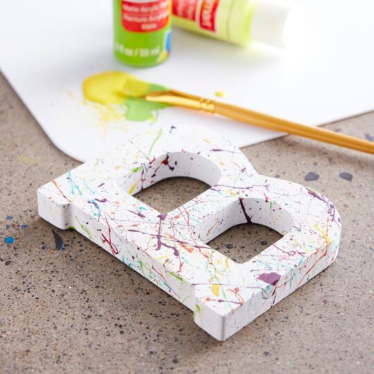 12 Pack: 4.75" White MDF Letter by Make Market